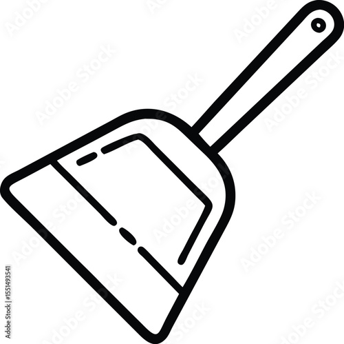 Find the best dustpan vector image for cleaning and household chores and sanitation equipment and supplies