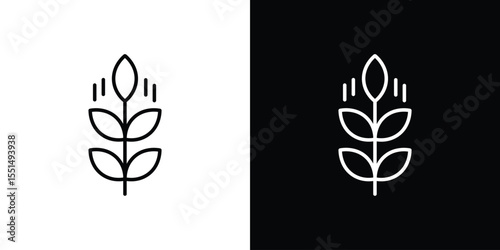 High fiber food icon vector, Symbol, logo illustrations
