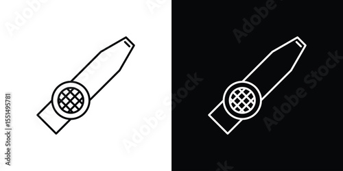 Kazoo icon vector, Symbol, logo illustrations