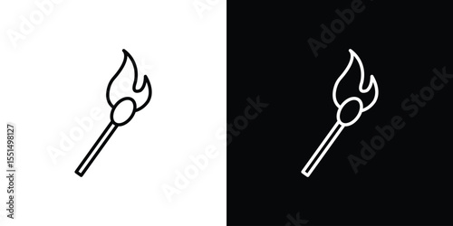 Matches icon vector, Symbol, logo illustrations