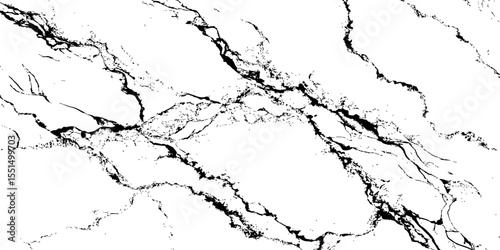 "White marble texture with dramatic black veins, perfect for backgrounds, product packaging, interior design, or branding. High-contrast elegant pattern for modern and luxurious design projects"