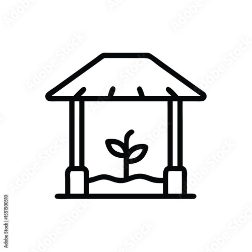 Greenhouse seedling growing plant agriculture gardening cultivation farming horticulture vegetable growth shelter