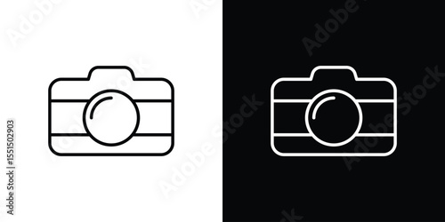Photo Camera icon vector, Symbol, logo illustrations