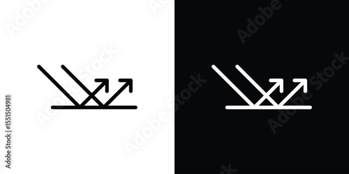 Reflect icon vector, Symbol, logo illustrations