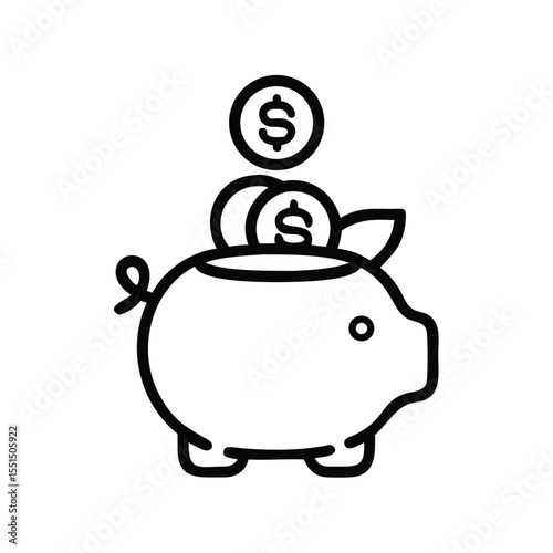 Piggy bank savings investment financial planning money saving tips and personal finance for future security