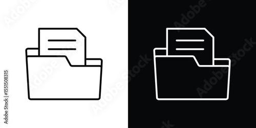 Store files icon vector, Symbol, logo illustrations
