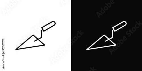 Trowel icon vector, Symbol, logo illustrations
