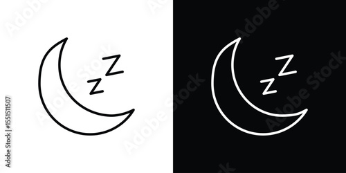 Zzz icon vector, Symbol, logo illustrations