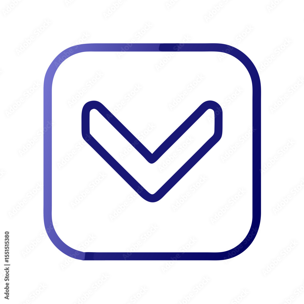 Chevron down outline icon Chevron down outline icon