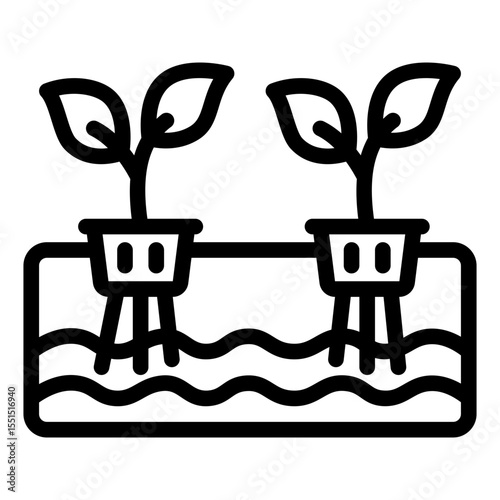 Hydroponics Icon