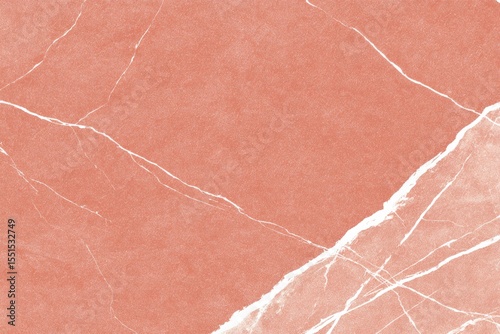 Soft, muted coral-pink marble texture with white veining, distressed edges