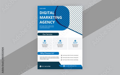Corporate Business Agency Flyer Design Template