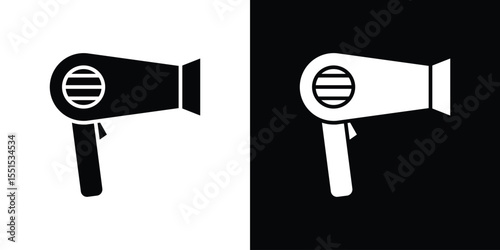 Blow dryer icon. Design for website and mobile apps.