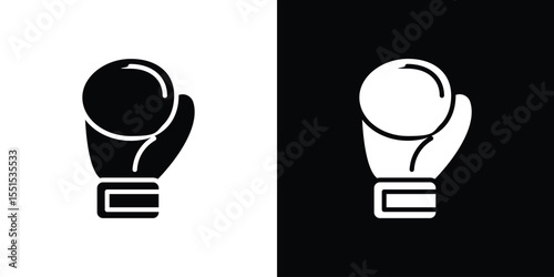 Boxing glove icon. Design for website and mobile apps.