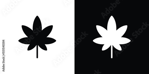 Cannabis icon. Design for website and mobile apps.
