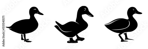 The logo features a duck in silhouette, set against a plain white background