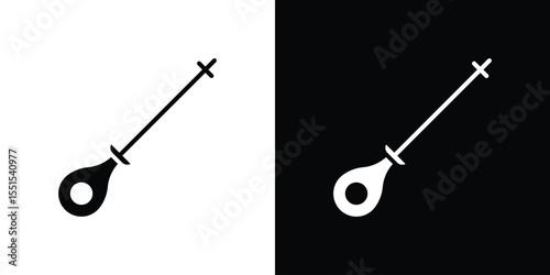 Car dipstick icon. Design for website and mobile apps.