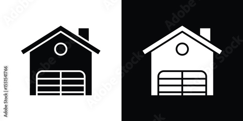 Chalet icon. Design for website and mobile apps.