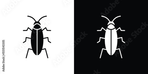Cockroach icon. Design for website and mobile apps.