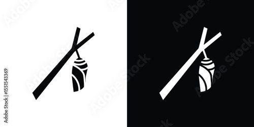 Cocoon icon. Design for website and mobile apps.