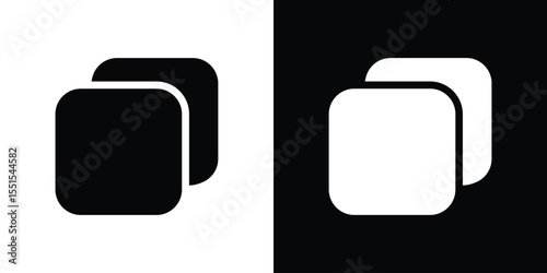 Copy icon vector, Symbol, logo illustrations