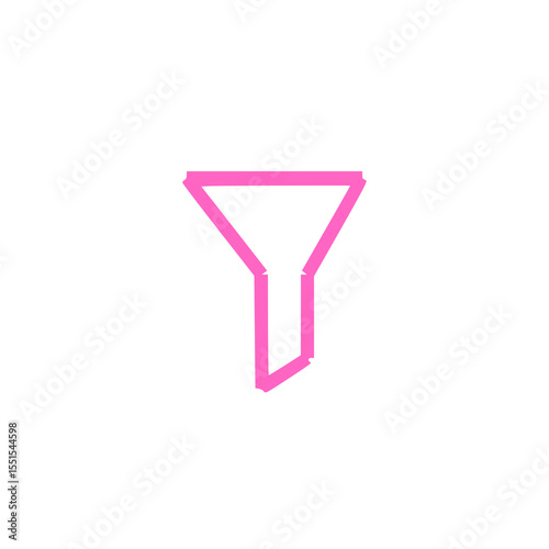 Funnel symbol for search an sorting.
