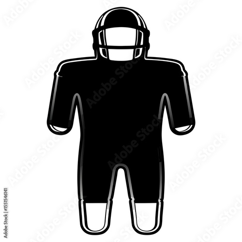 hockey player in helmet