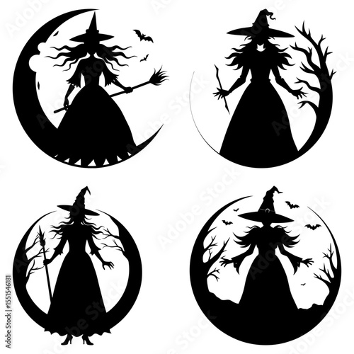 Anatomical heart illustrations displayed in a monochrome black and white arrangement on a white background
