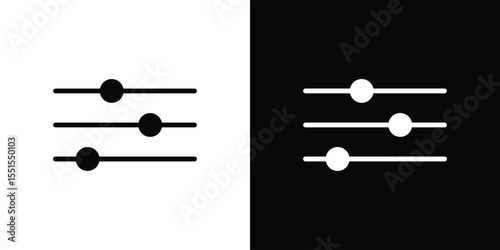 Filter Button icon vector, Symbol, logo illustrations