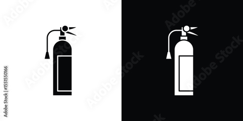 Fire extinguisher icon. Design for website and mobile apps.