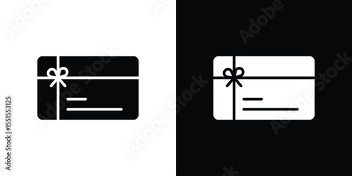 Gift card icon vector, Symbol, logo illustrations