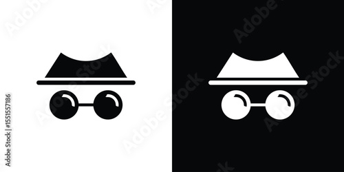 Incognito icon. Design for website and mobile apps.