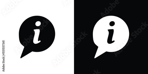 Info icon vector, Symbol, logo illustrations