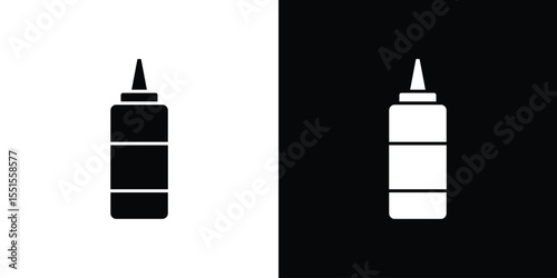 Ketchup icon vector, Symbol, logo illustrations