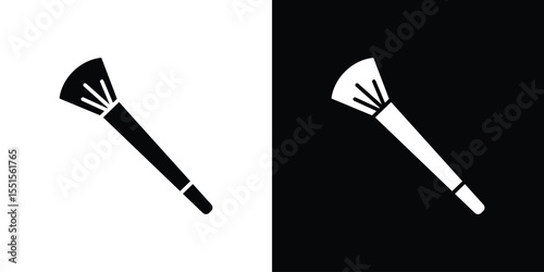 Makeup brush icon vector, Symbol, logo illustrations