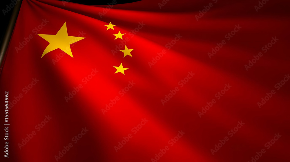 China Flag – National Symbol of the People's Republic of China China Flag – National Symbol of the People's Republic of China