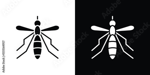 Mosquito icon. Design for website and mobile apps.