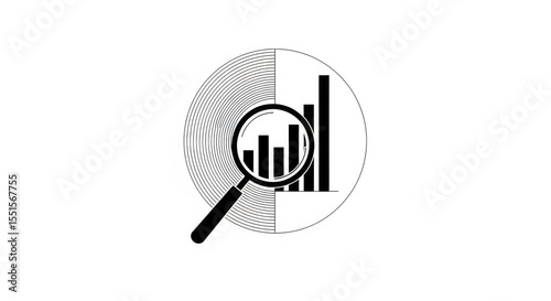 Visualizing Market Data and Performance Metrics Through Magnification and Analysis