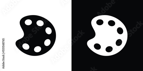 Palette icon. Design for website and mobile apps.