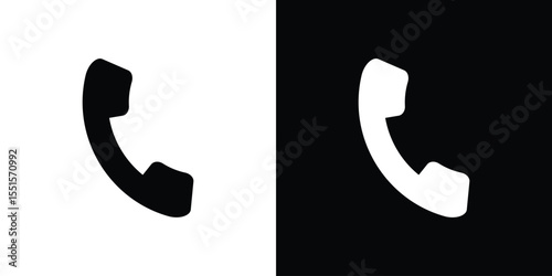 Phone call icon vector, Symbol, logo illustrations