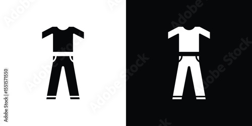 Pijama icon. Design for website and mobile apps.