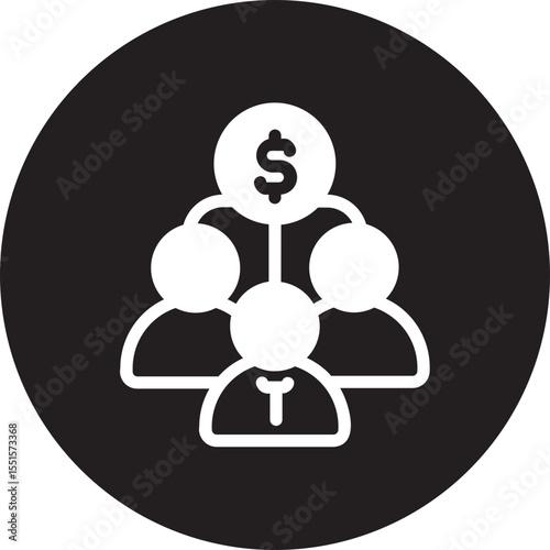 mutual glyph icon