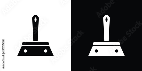 Putty knife icon. Design for website and mobile apps.