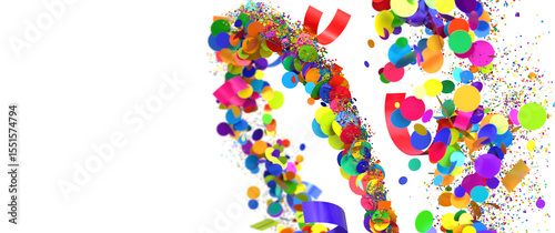 Vibrant festive background ...