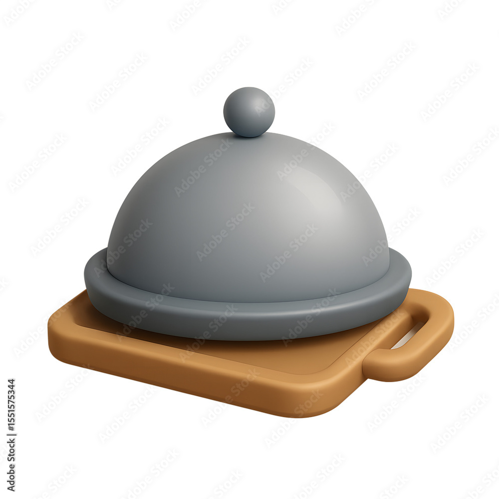 Elegant Food Presentation A Stylish Server Cloche on a Wooden Tray Ready to Serve Gourmet Dishes Elegant Food Presentation A Stylish Server Cloche on a Wooden Tray Ready to Serve Gourmet Dishes