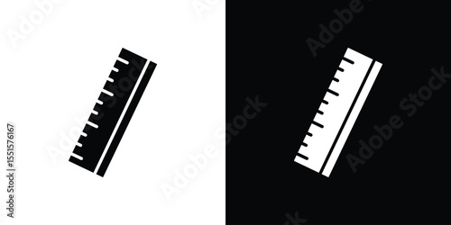 Ruler icon. Design for website and mobile apps.