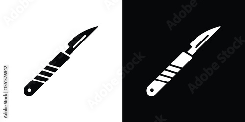 Scalpel icon vector, Symbol, logo illustrations