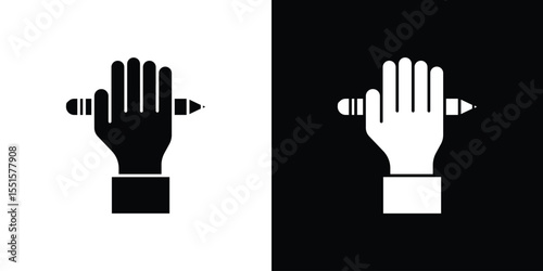 Self expression icon. Design for website and mobile apps.