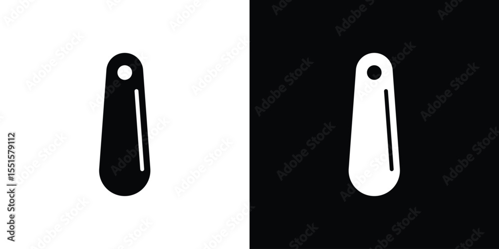 Shoehorn icon. Design for website and mobile apps. Shoehorn icon. Design for website and mobile apps.