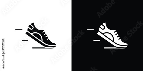 Shoes icon vector, Symbol, logo illustrations